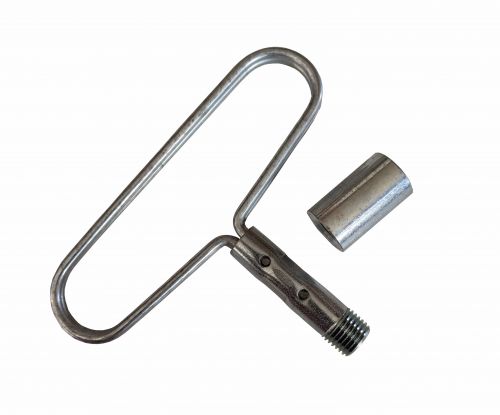 Metal Flue Rod Handle